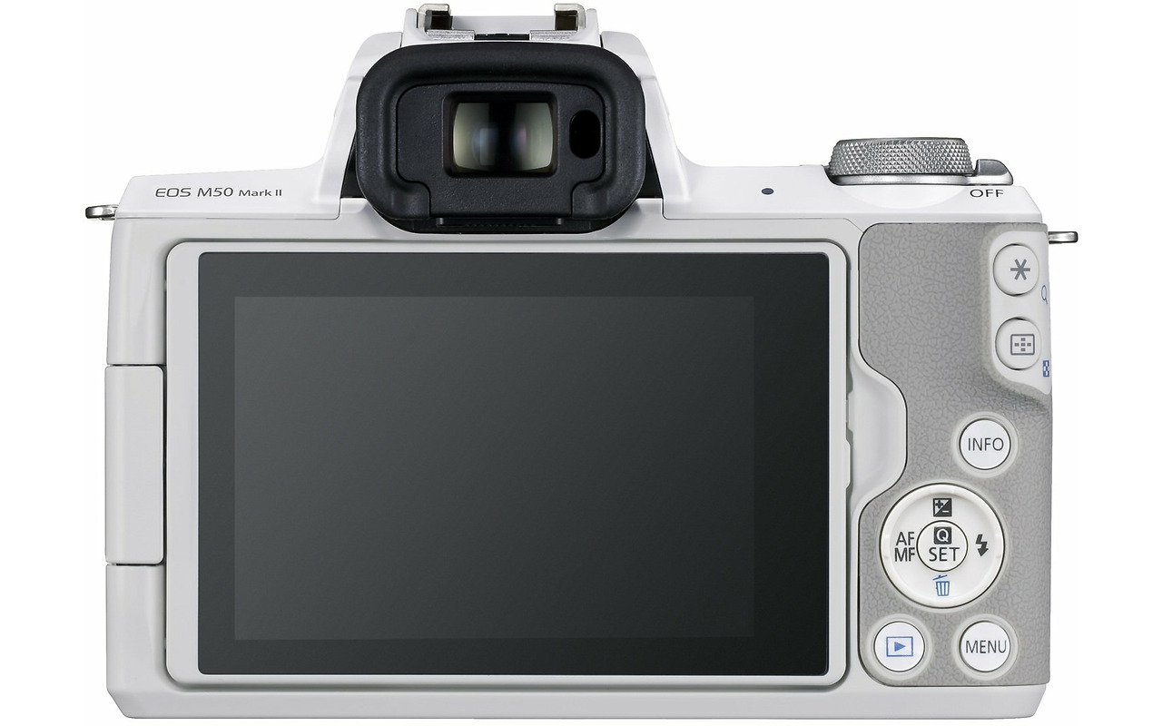 Canon EOS M50 Mark II + 15-45 IS STM White