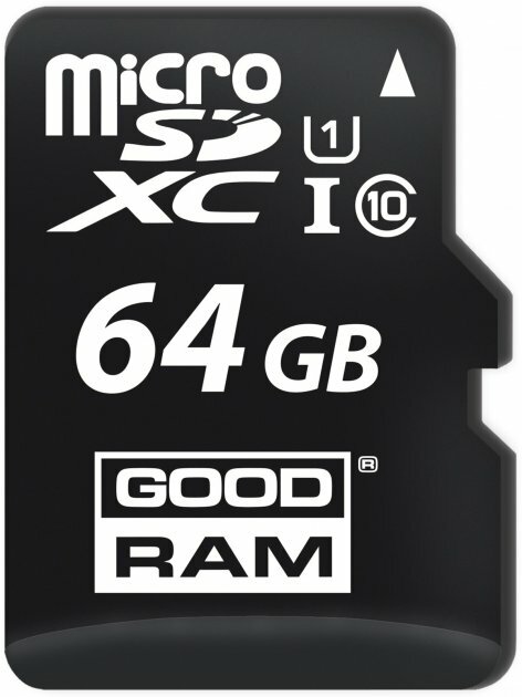 microSD GOODRAM M1AA / 64GB / SD adapter / M1AA-0640R12