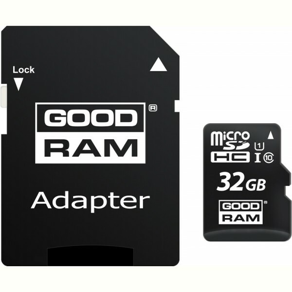 microSD GOODRAM M1AA / 32GB / SD adapter / M1AA-0320R12