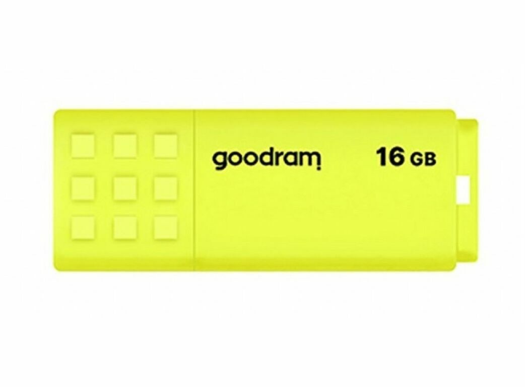 GOODRAM UME2 / 16GB USB2.0 Yellow
