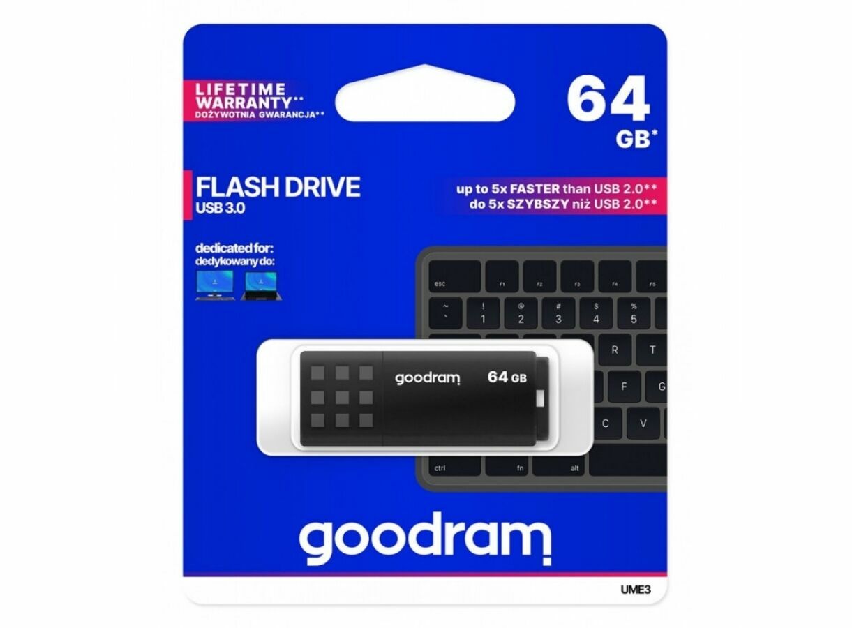 GOODRAM UME3 / 64Gb USB3.0 /