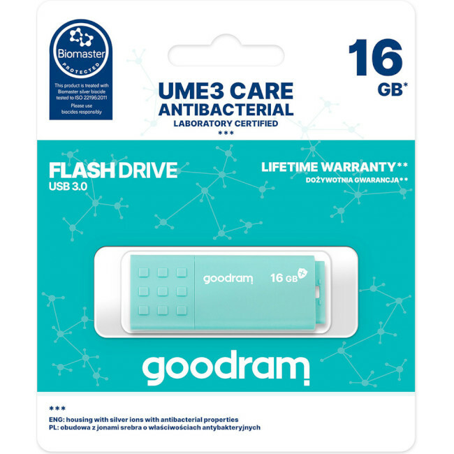 GOODRAM UME3 / 16Gb USB3.0 / Green