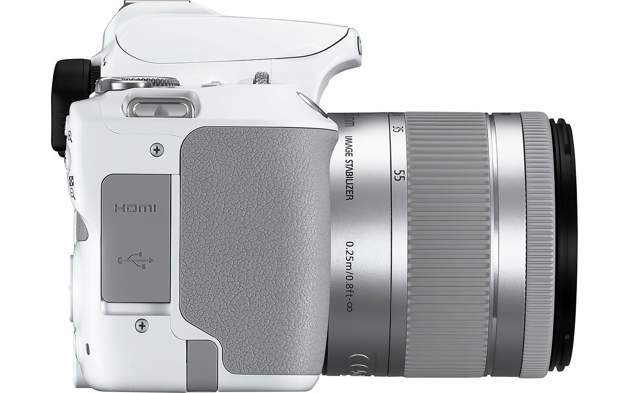 Canon EOS 250D + EF-S 18-55mm 3.5-5.6 IS STM / WHITE