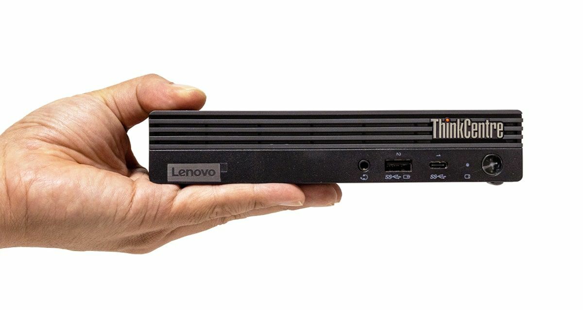 Lenovo ThinkCentre M75q Tiny / AMD Ryzen 5 Pro 4650GE / 8GB RAM / 256GB SSD / AMD Radeon Graphics / No OS /