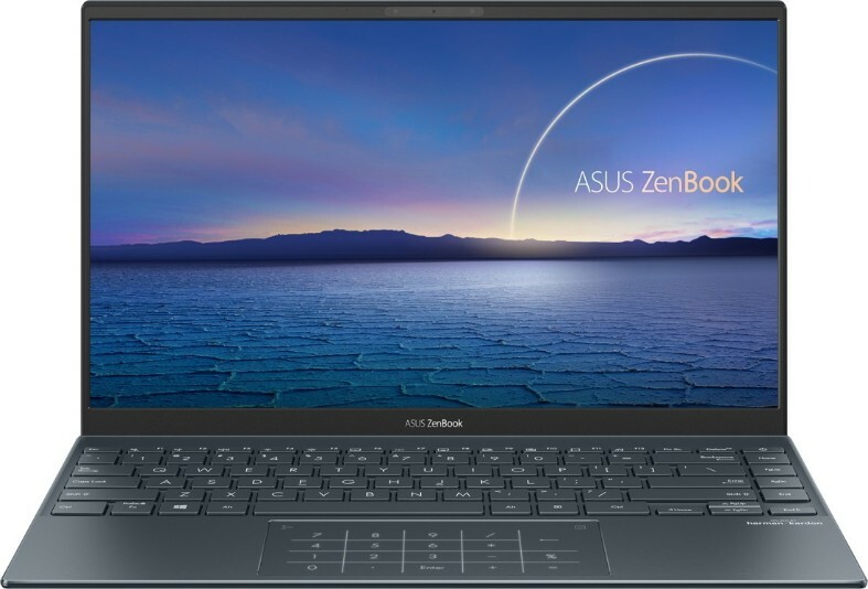 ASUS ZenBook 14 UM425UA / 14" FullHD NanoEdge / AMD Ryzen 5 5500U / 8GB RAM / 512GB NVMe / Radeon Vega / Number Pad / Pine Grey / Linux DOS