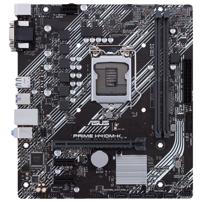 ASUS PRIME H410M-K R2.0 / mATX LGA1200 Dual DDR4 2933