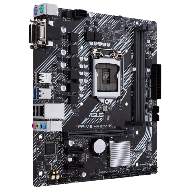 ASUS PRIME H410M-K R2.0 / mATX LGA1200 Dual DDR4 2933