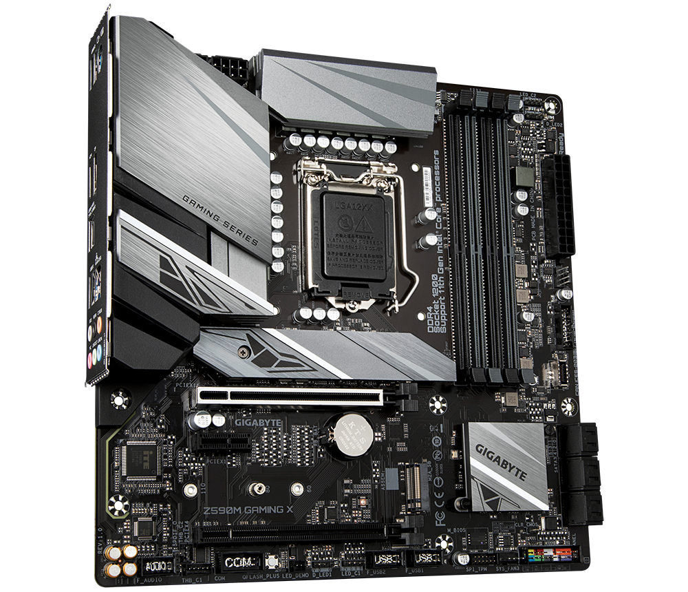 GIGABYTE Z590M GAMING X / mATX S1200 Dual 4xDDR4 5333
