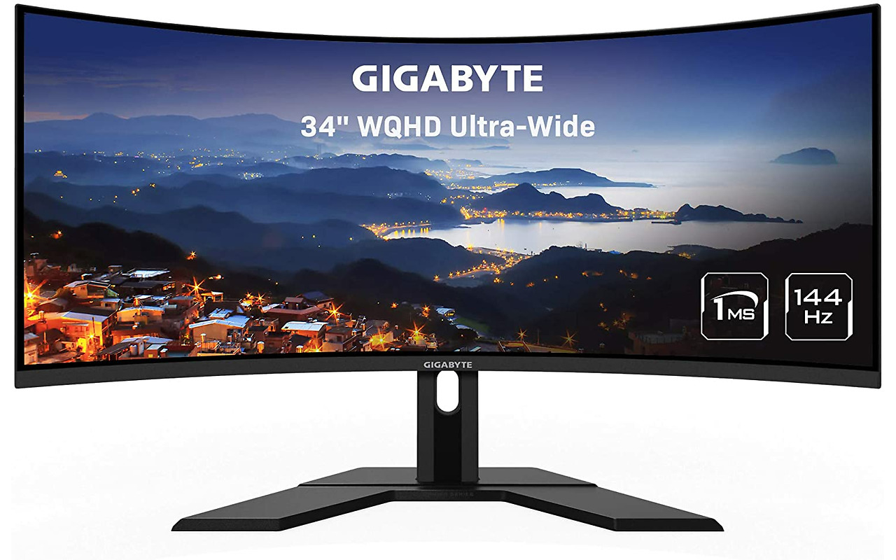 GIGABYTE G34WQC / 34" Curved 3440x1440 VA 144Hz