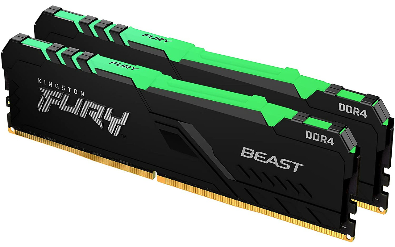 Kingston FURY Beast RGB KF437C19BB1AK2/32 / 32GB DDR4 3733MHz