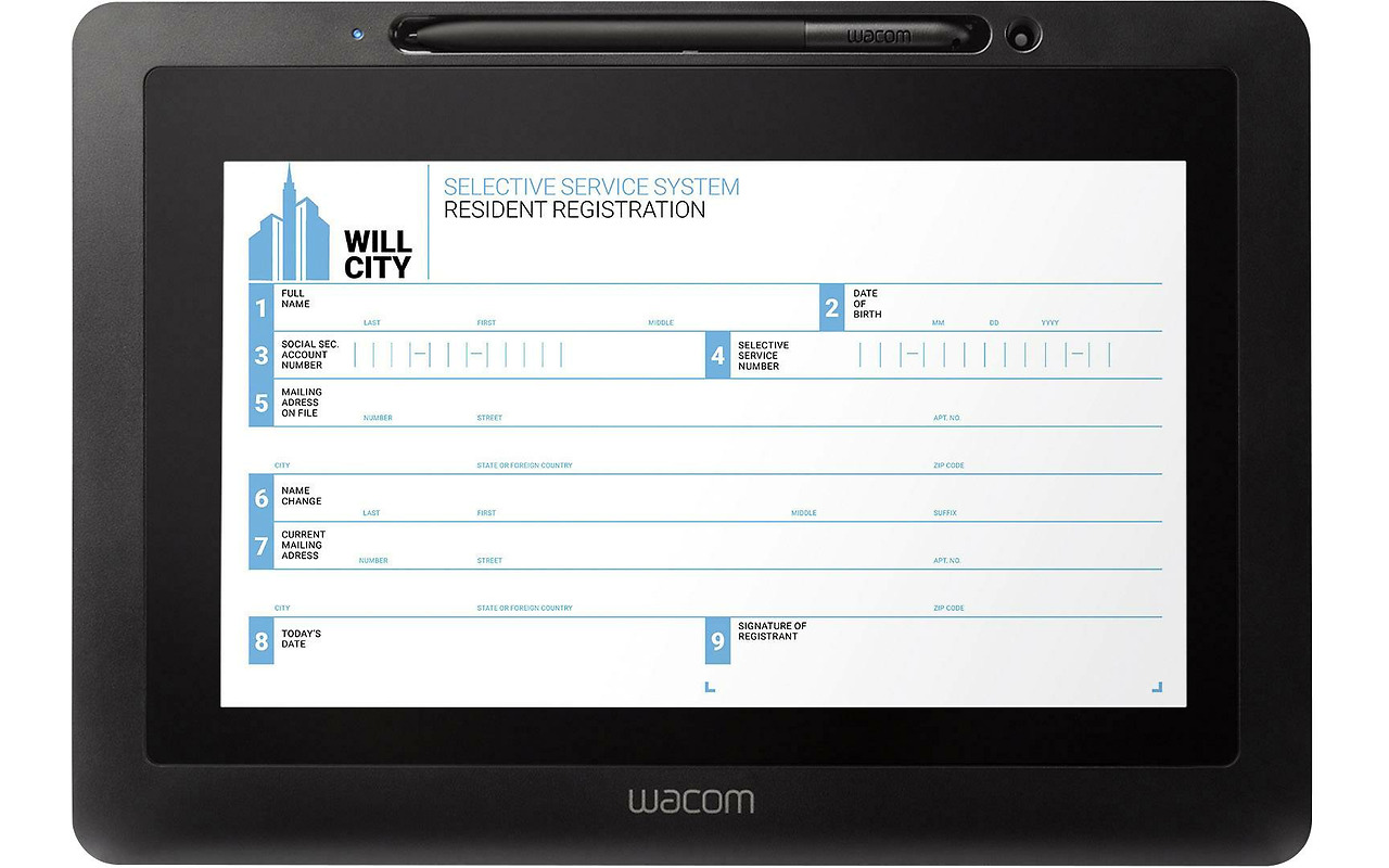 WACOM Signature Set with Sign Pro / DTU1031AX-CH2