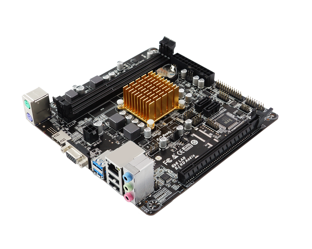 Biostar A68N-2100K + AMD E1-6010 mini-ITX