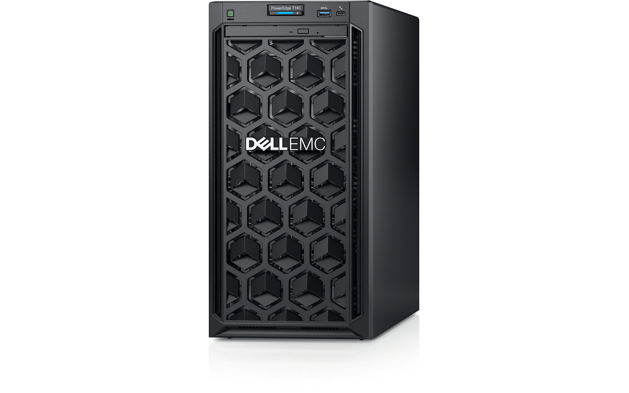 Dell PowerEdge T140 / Intel Xeon E-2124 / 16GB DDR4 UDIMM / 1.0TB HDD / 365W PSU /