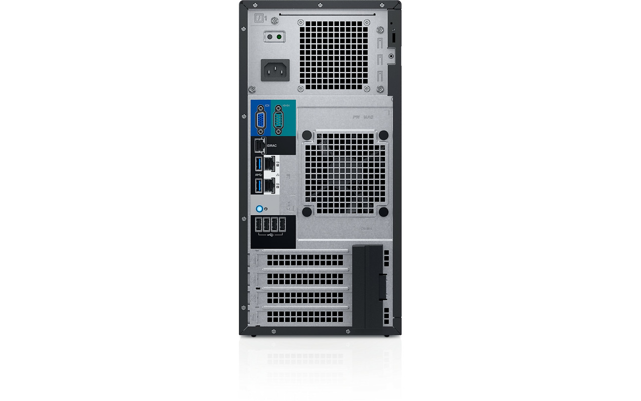 Dell PowerEdge T140 / Intel Xeon E-2124 / 16GB DDR4 UDIMM / 1.0TB HDD / 365W PSU /
