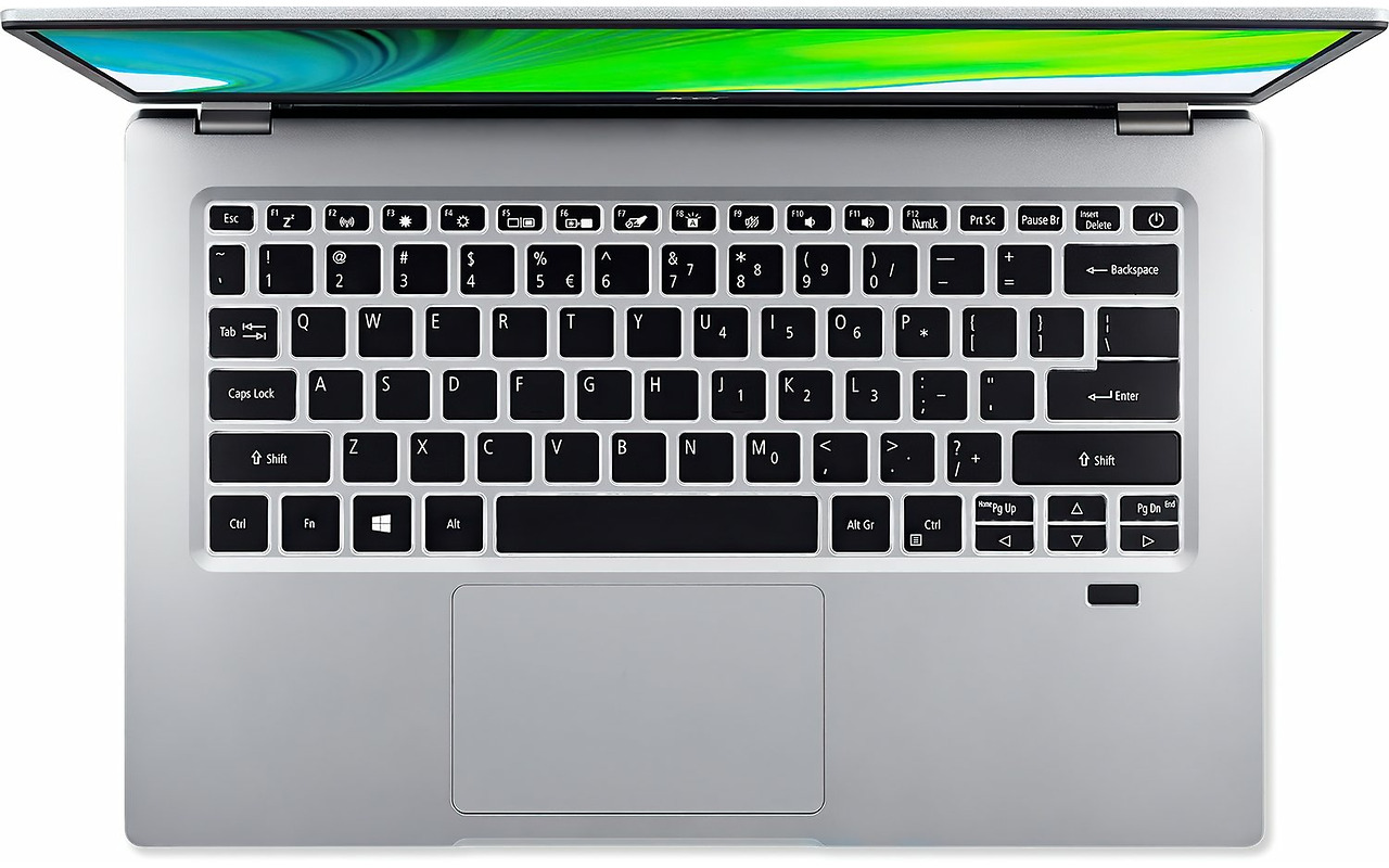 ACER Swift 1 SF114-34 / 14.0" IPS FullHD / Pentium Silver N6000 / 8GB LPDDR4 / 256GB NVMe / No OS / Silver