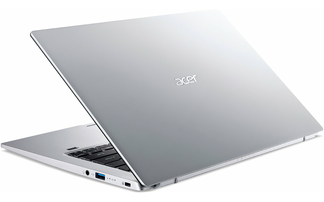 ACER Swift 1 SF114-34 / 14.0" IPS FullHD / Pentium Silver N6000 / 8GB LPDDR4 / 256GB NVMe / No OS / Silver