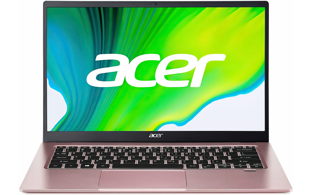 ACER Swift 1 SF114-34 / 14.0" IPS FullHD / Pentium Silver N6000 / 8GB LPDDR4 / 256GB NVMe / No OS / Pink