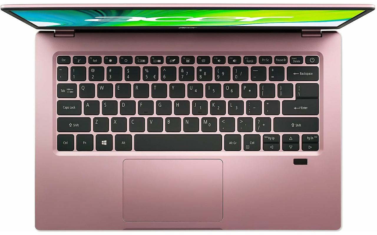 ACER Swift 1 SF114-34 / 14.0" IPS FullHD / Pentium Silver N6000 / 8GB LPDDR4 / 256GB NVMe / No OS / Pink