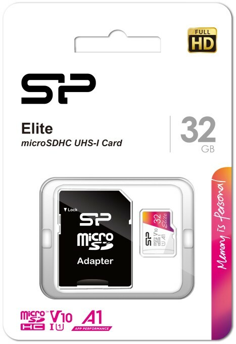 SiliconPower Elite Color microSDXC 32GB / SP032GBSTHBV1V20SP