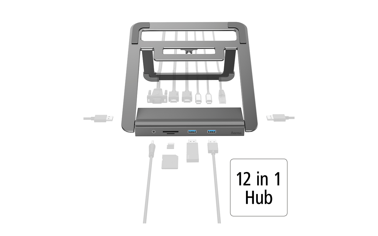 HAMA USB-C Docking Station