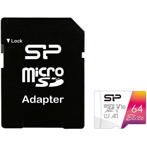 SiliconPower Elite Color microSDXC 64GB / SP064GBSTXBV1V20SP
