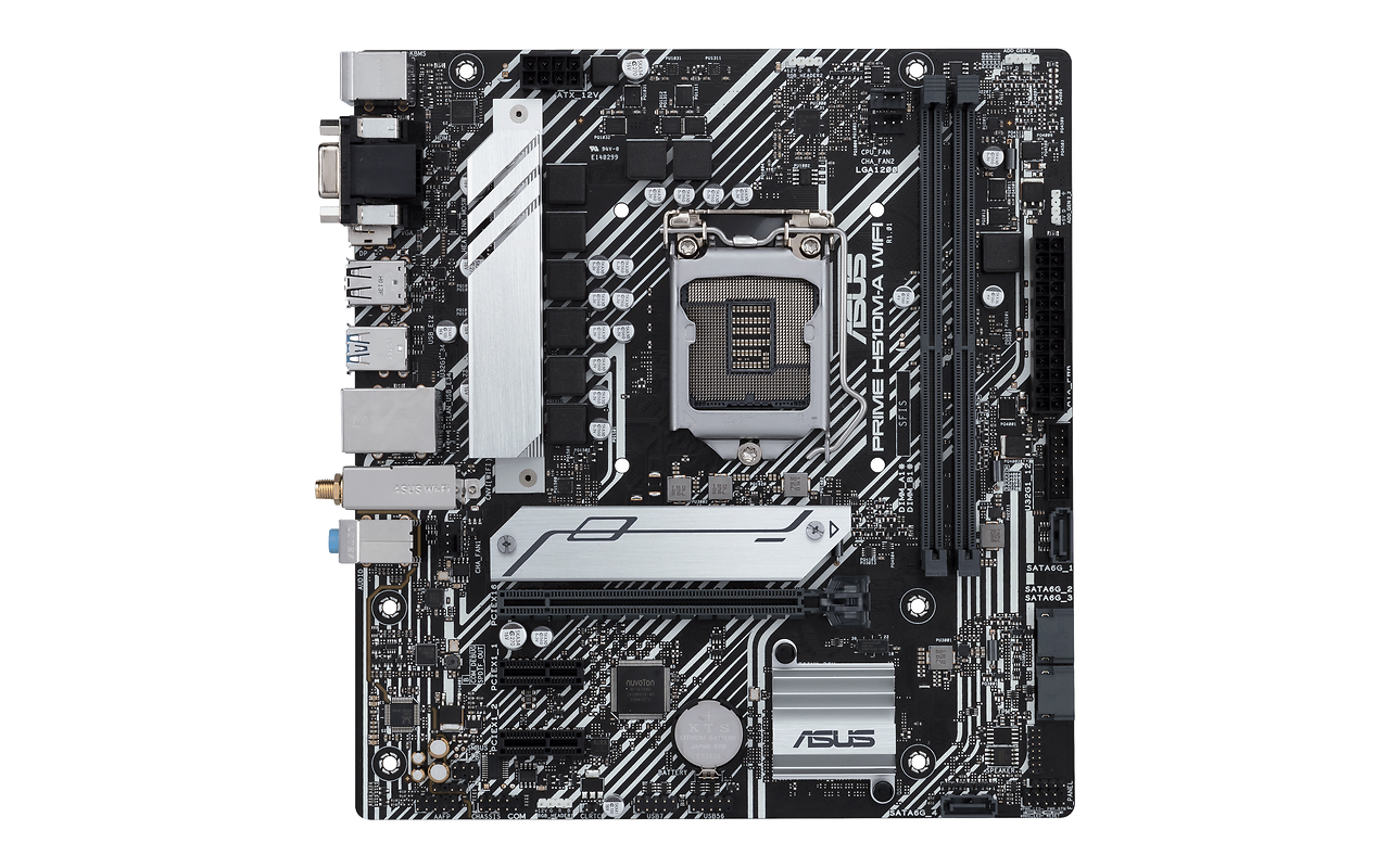 ASUS PRIME H510M-A WI-FI / micro-ATX LGA 1200 Dual DDR4 3200MHz