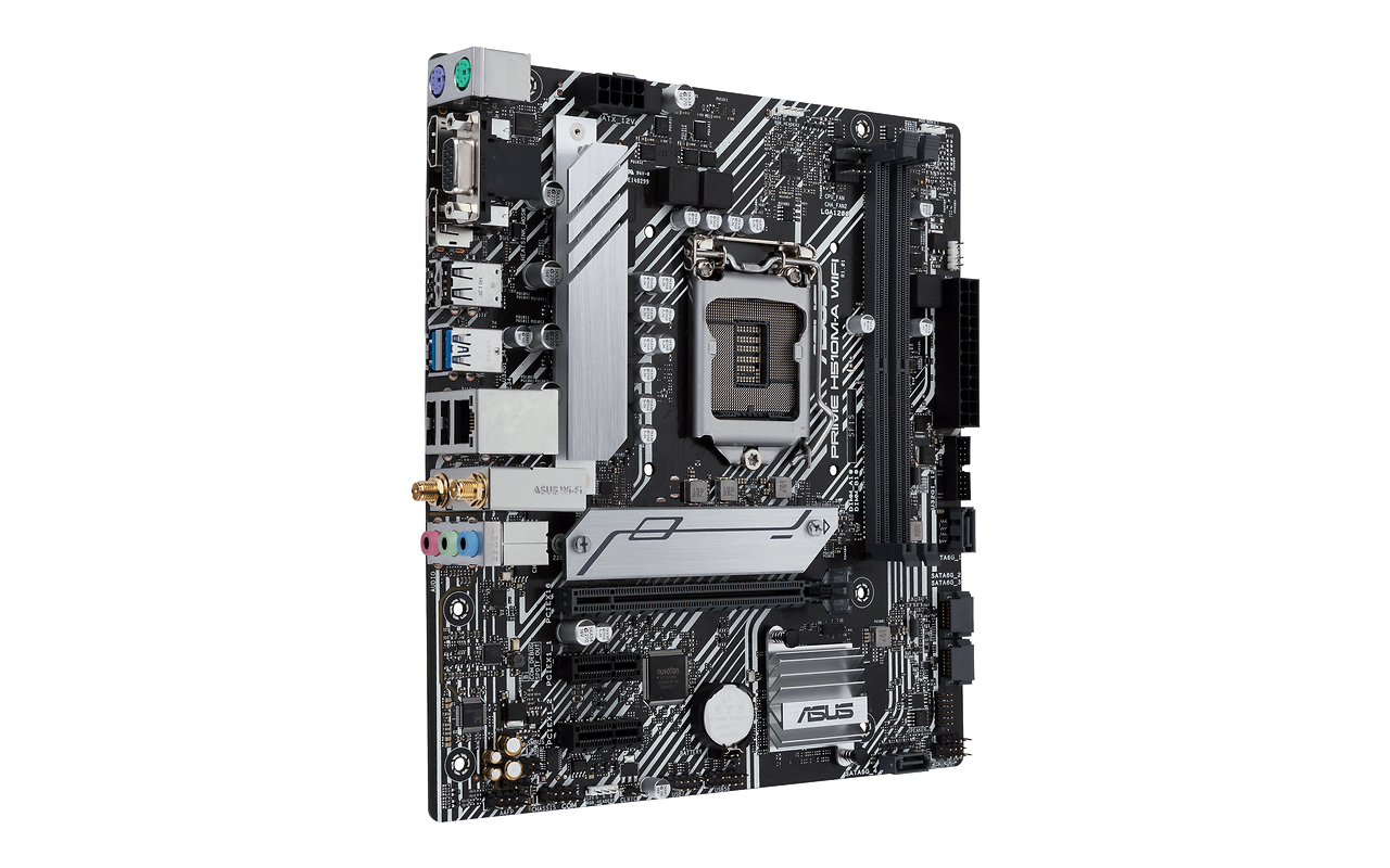 ASUS PRIME H510M-A WI-FI / micro-ATX LGA 1200 Dual DDR4 3200MHz