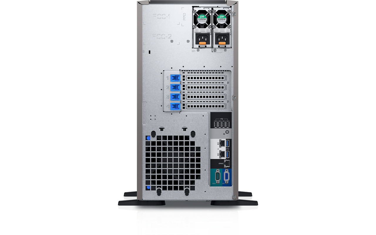 DELL PowerEdge T340 / Xeon E-2246G / 2x 16GB RAM / 2x 480Gb SSD 2.5 / 2x 4.0TB HDD / 495W PSU / IDRAC9