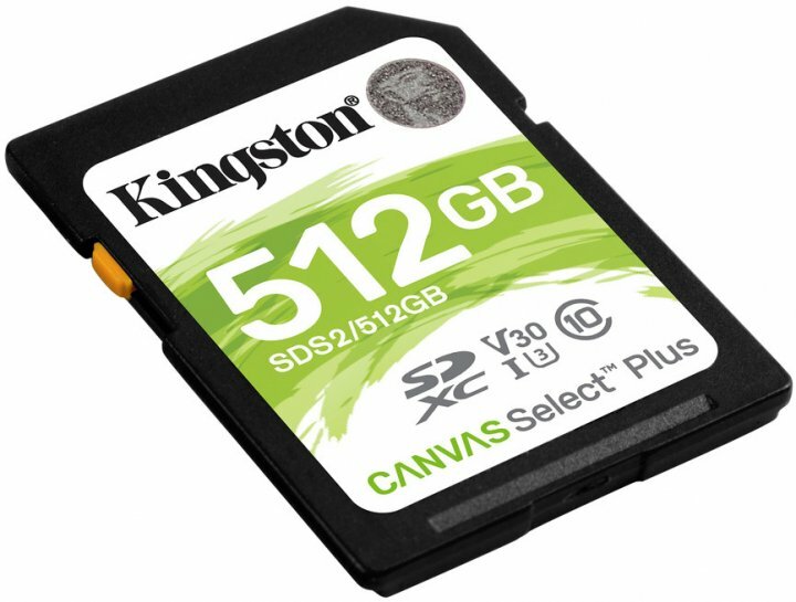 Kingston Canvas Select Plus 512GB SDXC / SDS2/512G