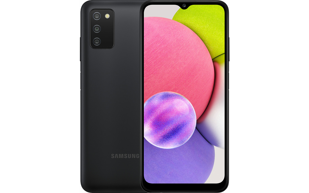 Samsung Galaxy A03s / 6.5'' PLS LCD / Helio P35 / 4Gb / 64Gb / 5000mAh / Black