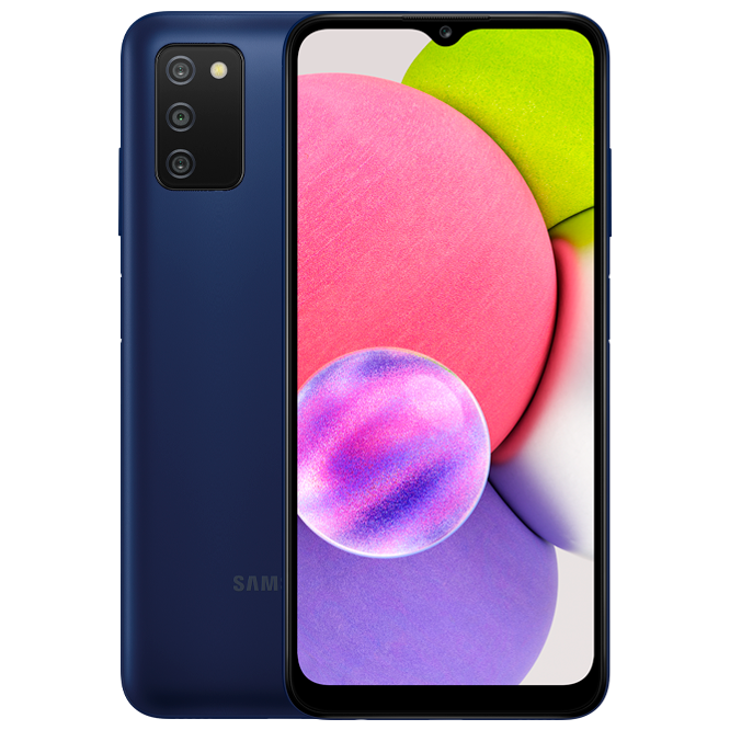 Samsung Galaxy A03s / 6.5'' PLS LCD / Helio P35 / 3Gb / 32Gb / 5000mAh / Blue