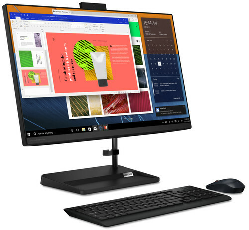 Lenovo IdeaCentre 3 24ITL6 / 23.8'' FullHD / Core i5-1135G7 / 8GB DDR4 / 512GB NVMe / DOS / Black