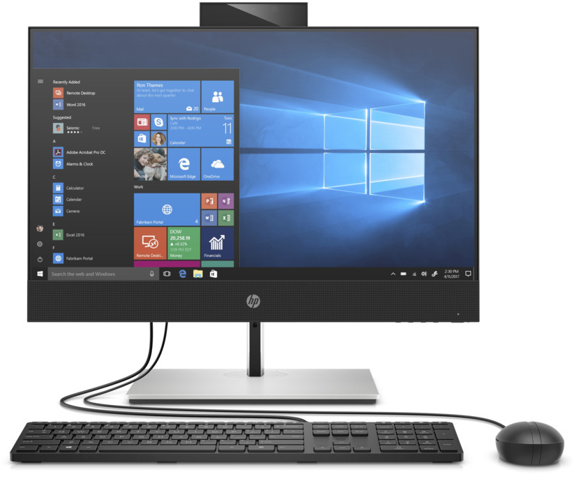 HP ProOne 440 G6 / 23.8" FullHD / Intel Core i5-10500T / 8GB DDR4 / 512Gb NVMe / Black / Linux DOS