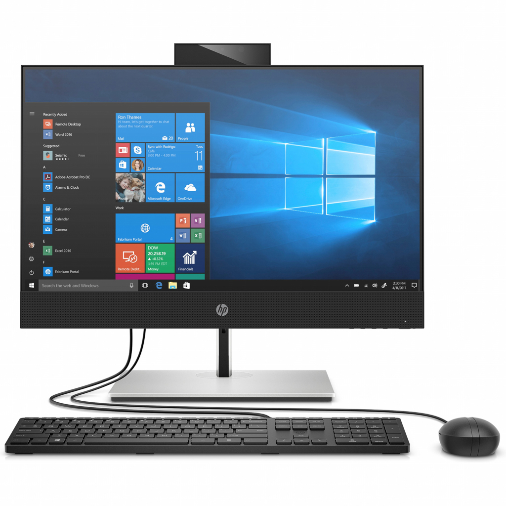HP ProOne 440 G6 / 23.8 FullHD / Core i3-10100T / 8GB DDR4 / 256Gb NVMe / Windows 10 PRO / 23G69EA#ACB