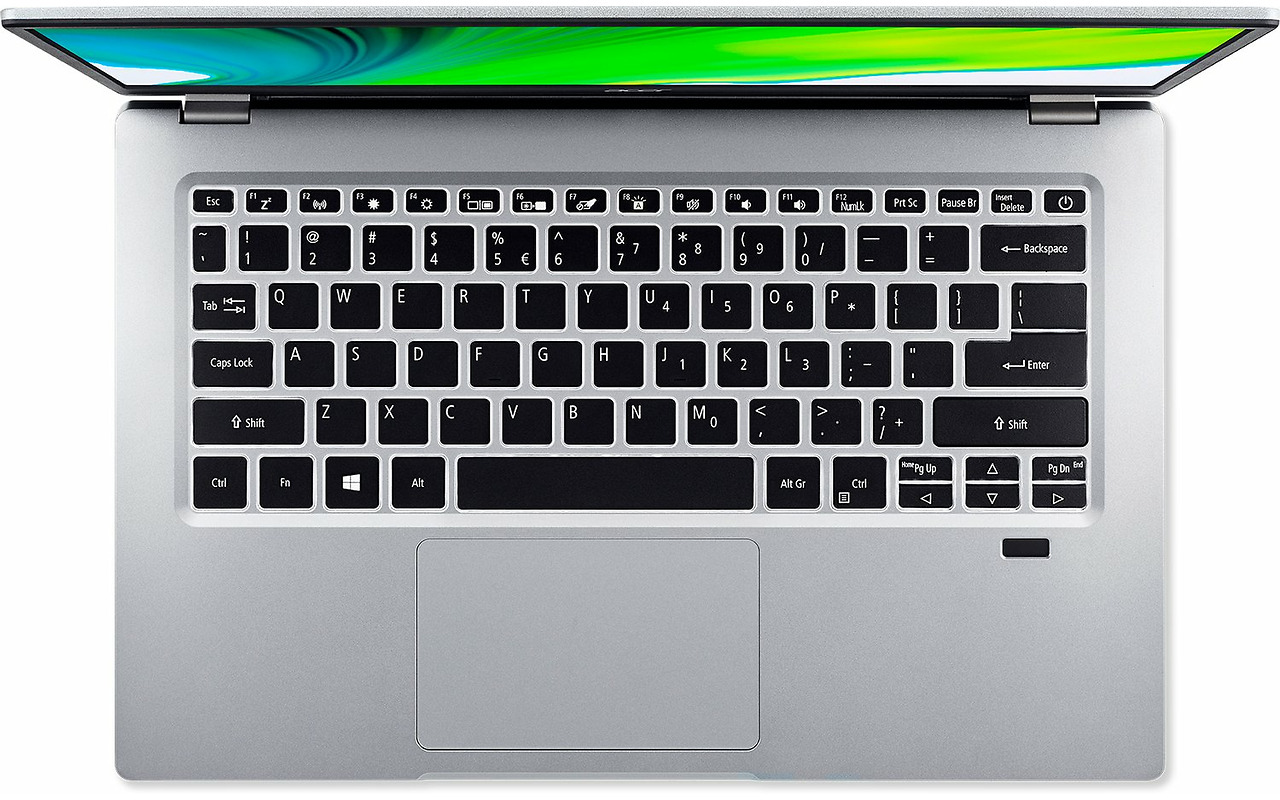 ACER Swift 1 SF114-34 / 14.0" IPS FullHD / Pentium Silver N6000 / 8GB LPDDR4 / 512GB NVMe / No OS / Silver