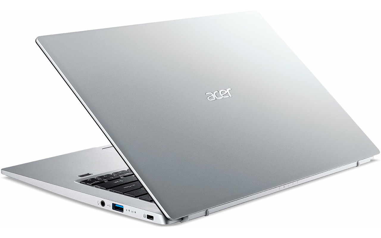 ACER Swift 1 SF114-34 / 14.0" IPS FullHD / Pentium Silver N6000 / 8GB LPDDR4 / 512GB NVMe / No OS / Silver