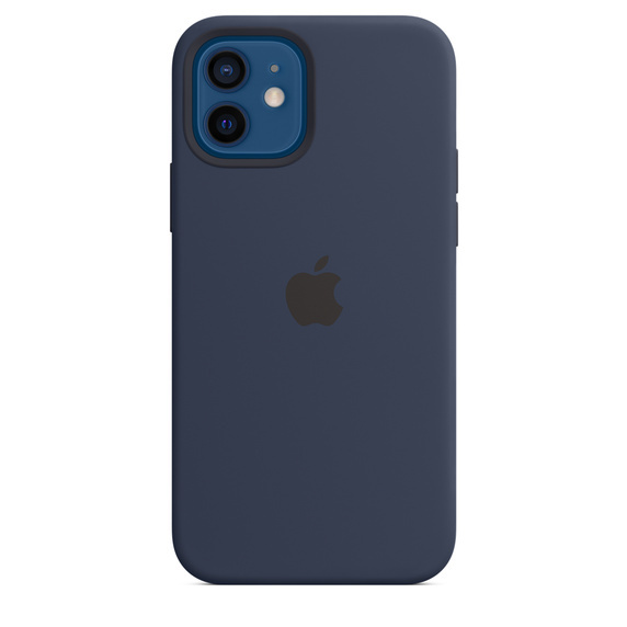 Apple Original iPhone 12 mini Leather Case with MagSafe / Blue