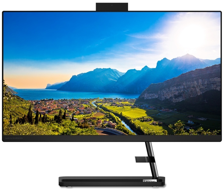 Lenovo IdeaCentre 3 24ALC6 / 23.8 FullHD IPS / Ryzen 5 5500U / 8GB DDR4 / 512GB NVMe / AMD Radeon / No OS Black