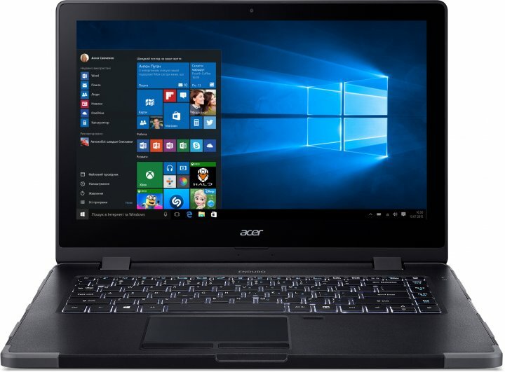 ACER Enduro EN314-51W-589W / 14.0" FullHD IPS / Core i5-10210U / 16GB DDR4 / 512GB NVMe / Windows 10 PRO /