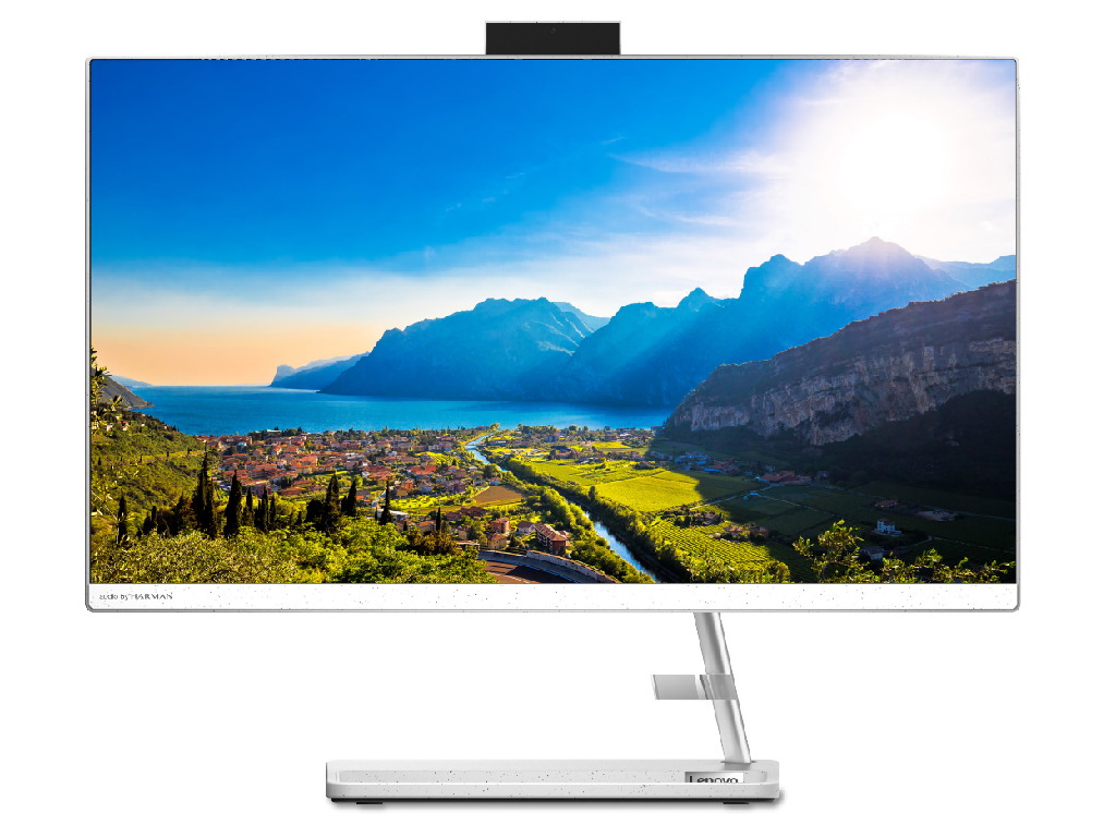 Lenovo IdeaCentre 3 24ALC6 / 23.8 FullHD IPS / Ryzen 5 5500U / 8GB DDR4 / 512GB NVMe / AMD Radeon / No OS White