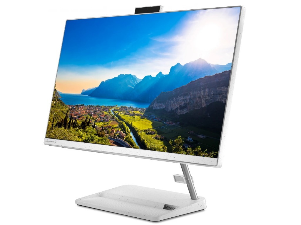 Lenovo IdeaCentre 3 24ALC6 / 23.8" FullHD IPS / Ryzen 3 5300U / 8GB DDR4 / 256GB NVMe / Radeon / No OS / White