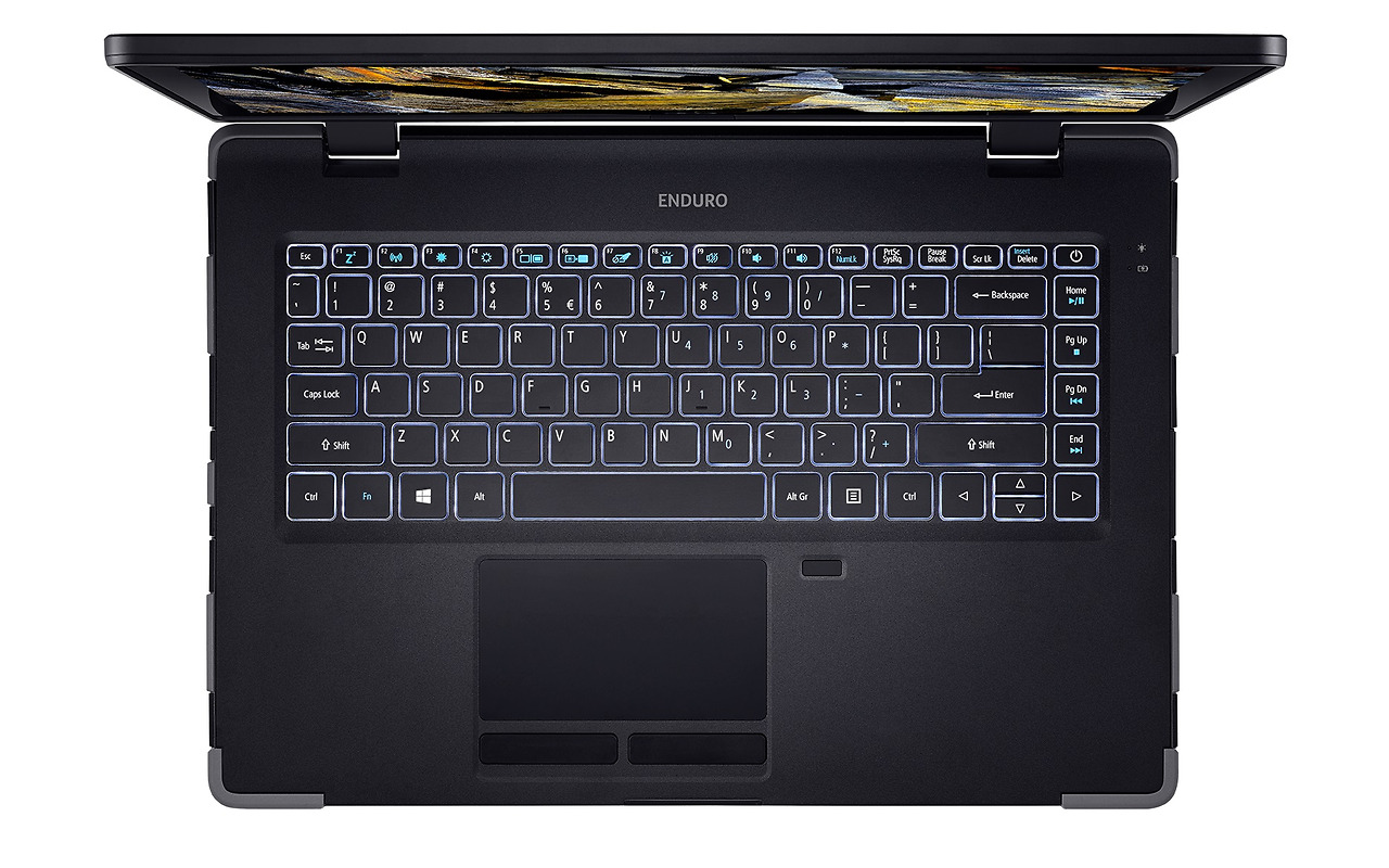 ACER Enduro EN314-51W-597D / 14.0" FullHD IPS / Core i5-10210U / 8GB DDR4 / 512GB NVMe / No OS Black