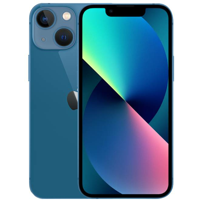 Apple iPhone 13 Mini / 5.4 Super Retina XDR OLED / A15 Bionic / 4Gb / 256Gb / 2438mAh / Blue