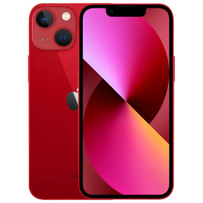 Apple iPhone 13 Mini / 5.4 Super Retina XDR OLED / A15 Bionic / 4Gb / 256Gb / 2438mAh / Red