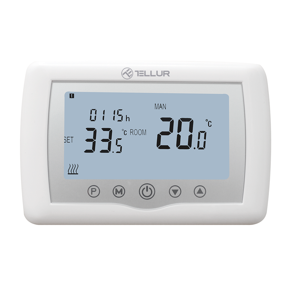 Tellur Thermostat Wi-Fi for Central Heating / TLL331151 White