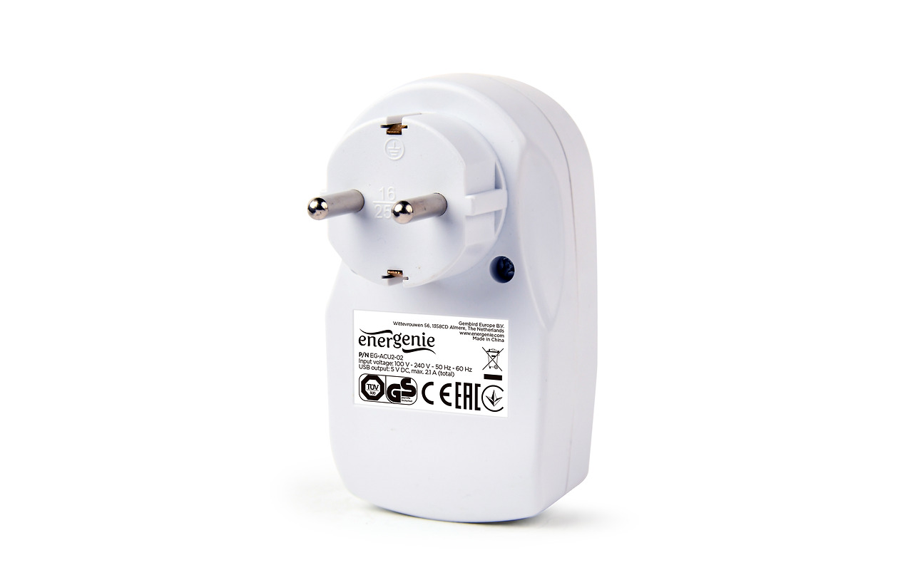 Energenie EG-ACU2-02 White