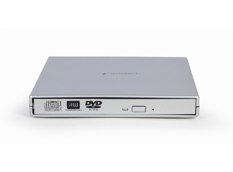 Gembird DVD-USB-02-SV / External DVD-RW Silver