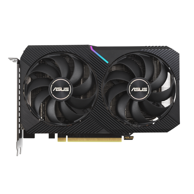 ASUS GeForce RTX 3060 Ti 8GB GDDR6 256bit Dual MINI OC V2 / DUAL-RTX3060TI-O8G-MINI-V2