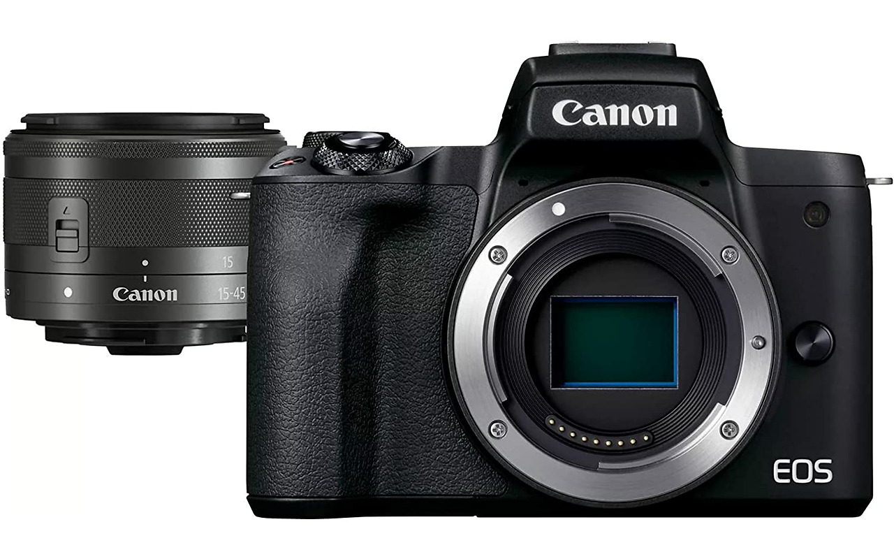 Canon EOS M50 Mark II + 15-45mm + 55-200mm