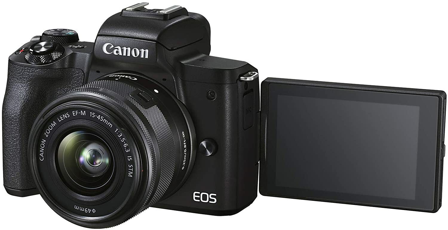 Canon EOS M50 Mark II + 15-45mm + 55-200mm